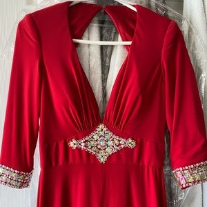 Stunning red formal gown